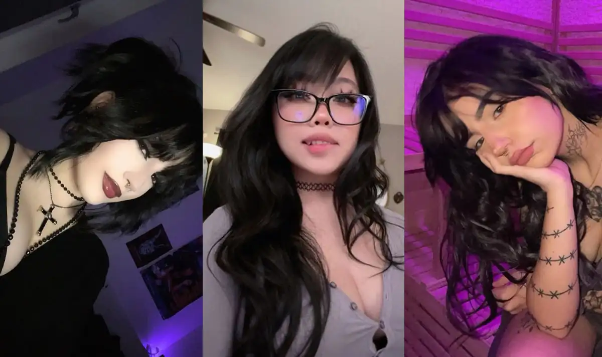Goth és alternatív lány
